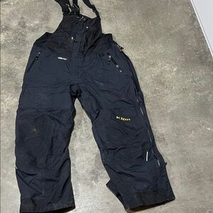 Klim Black Performance Bibs for Men